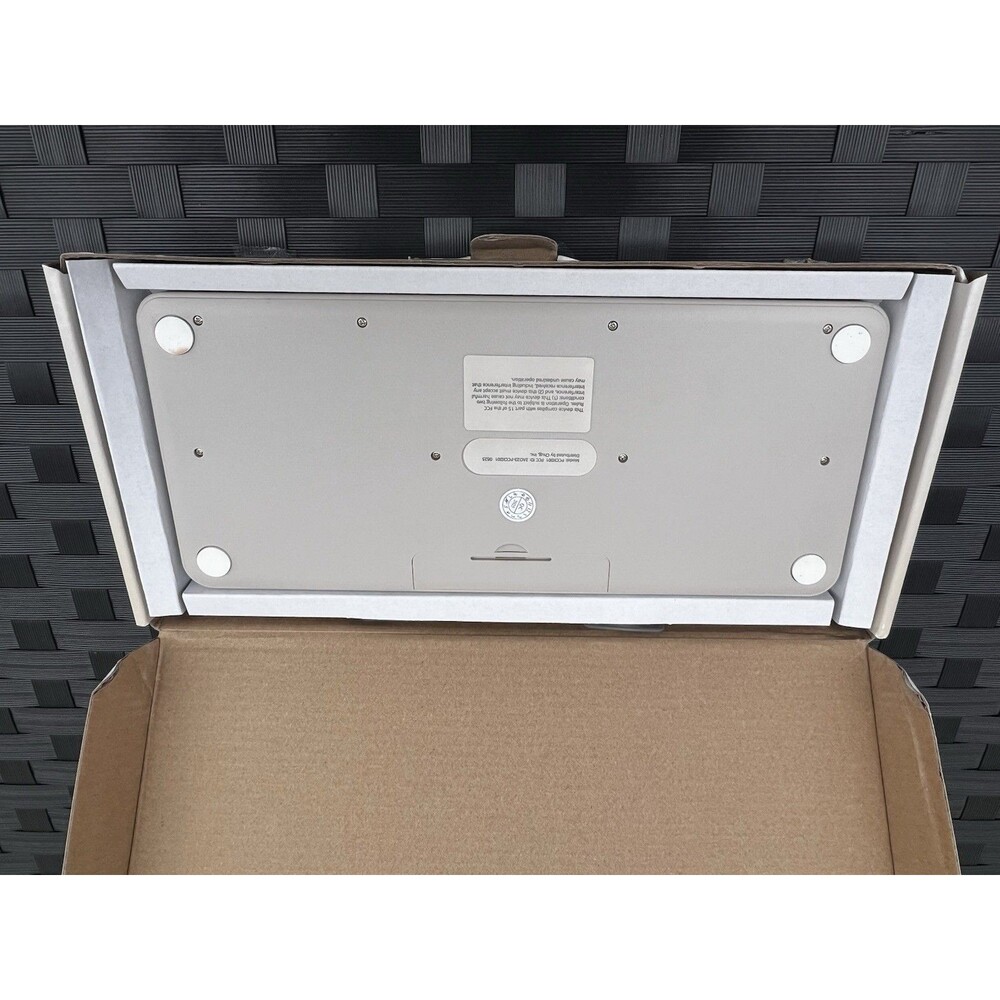North Compact Wireless Keyboard With Round Low Profile Keys 2.4GHz & Wireless Co - Picture 4 of 4